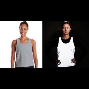 Oiselle Reflective You Glow Grrl Tank